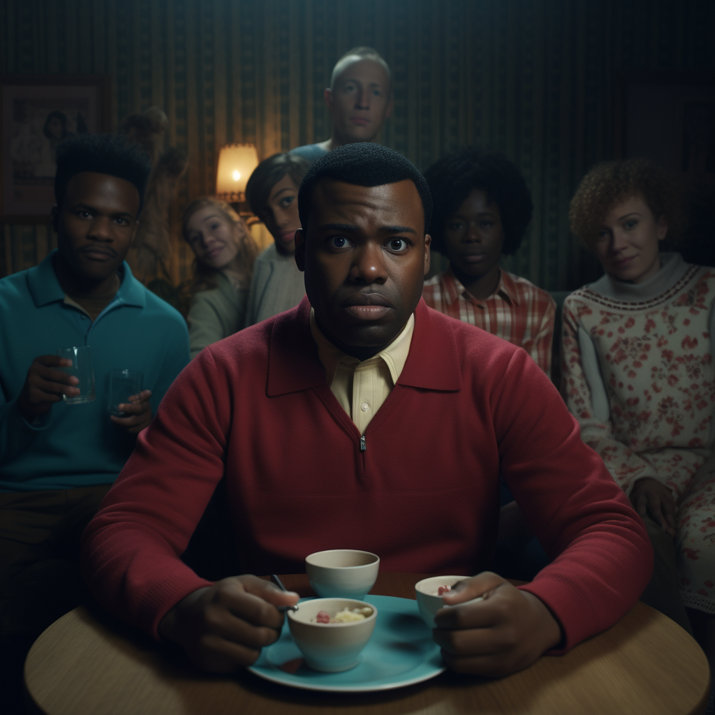 Jordan Peele's iconic Get Out sitcom cover