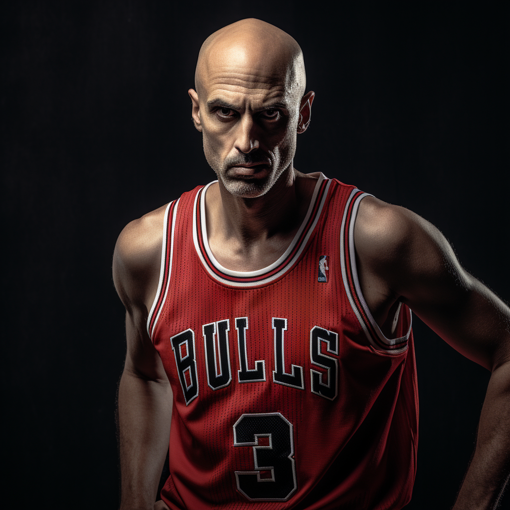 Jordan Peterson in Bulls Jersey  ?