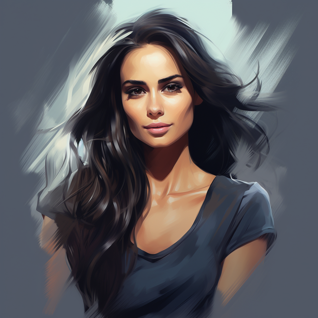 Jordana Brewster T-Shirt Design by Artgerm