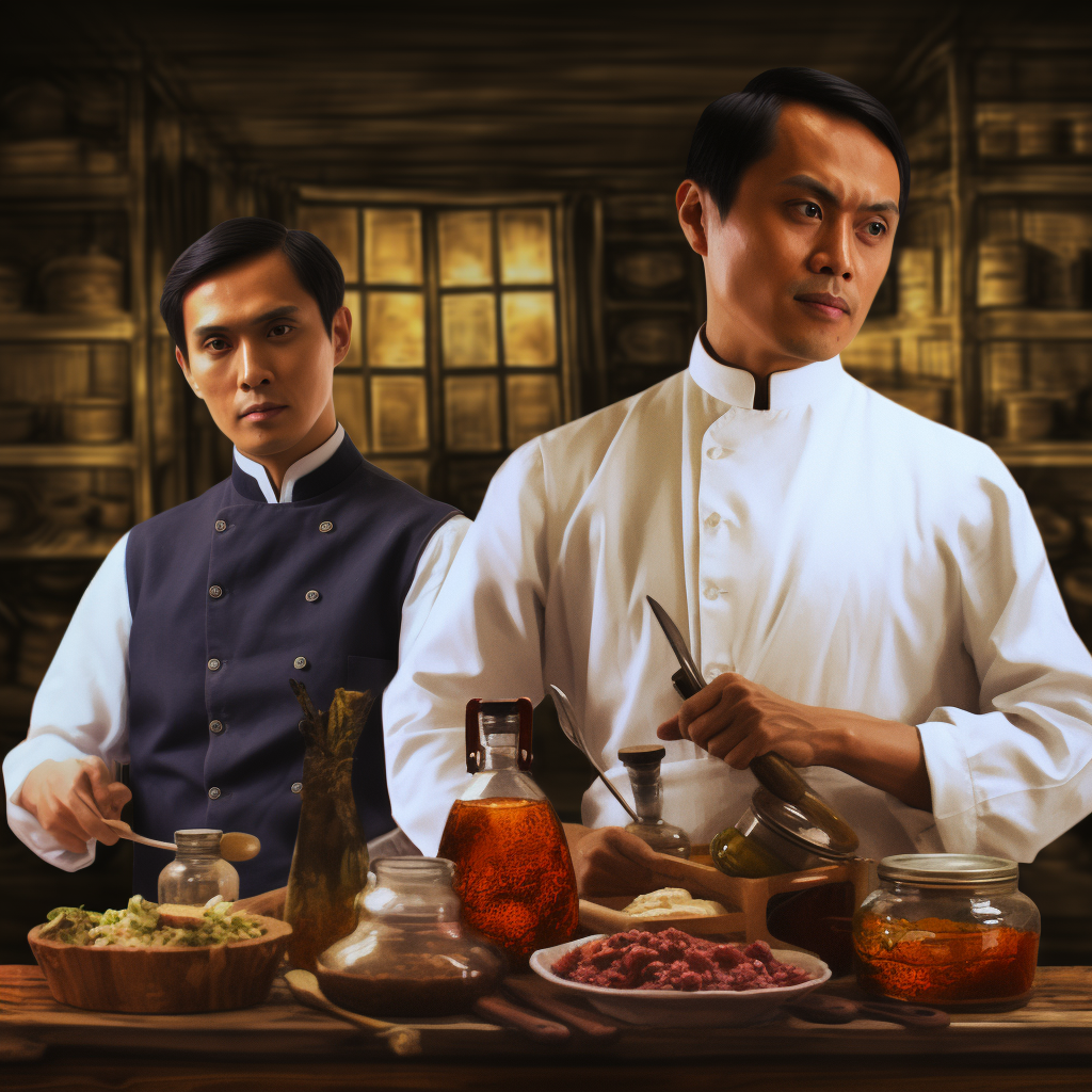 Rizal Bonifacio cooking show