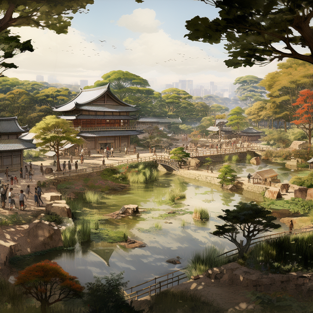 Reconstructed Joseon Dynasty Garden