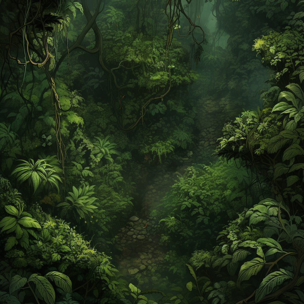 Jungle Canopy from Above