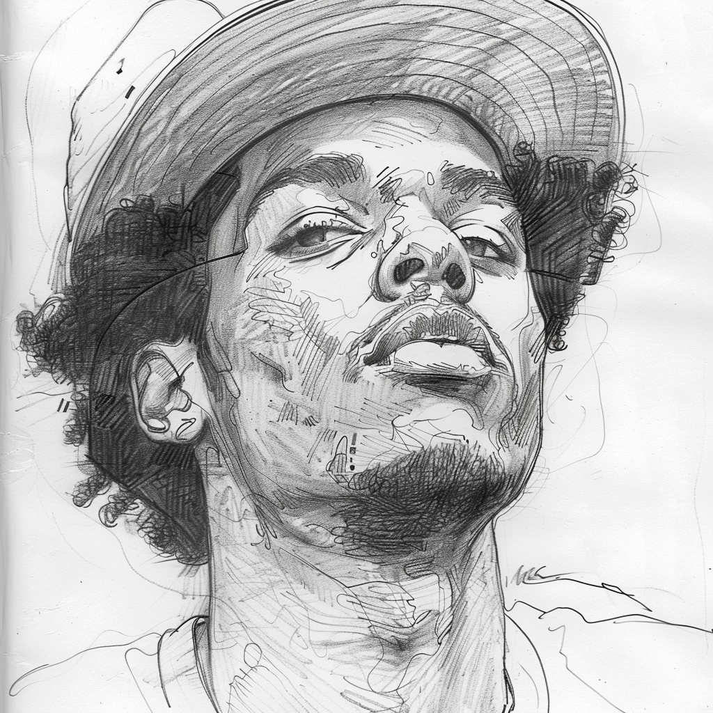 Justin Jefferson Sketch Art