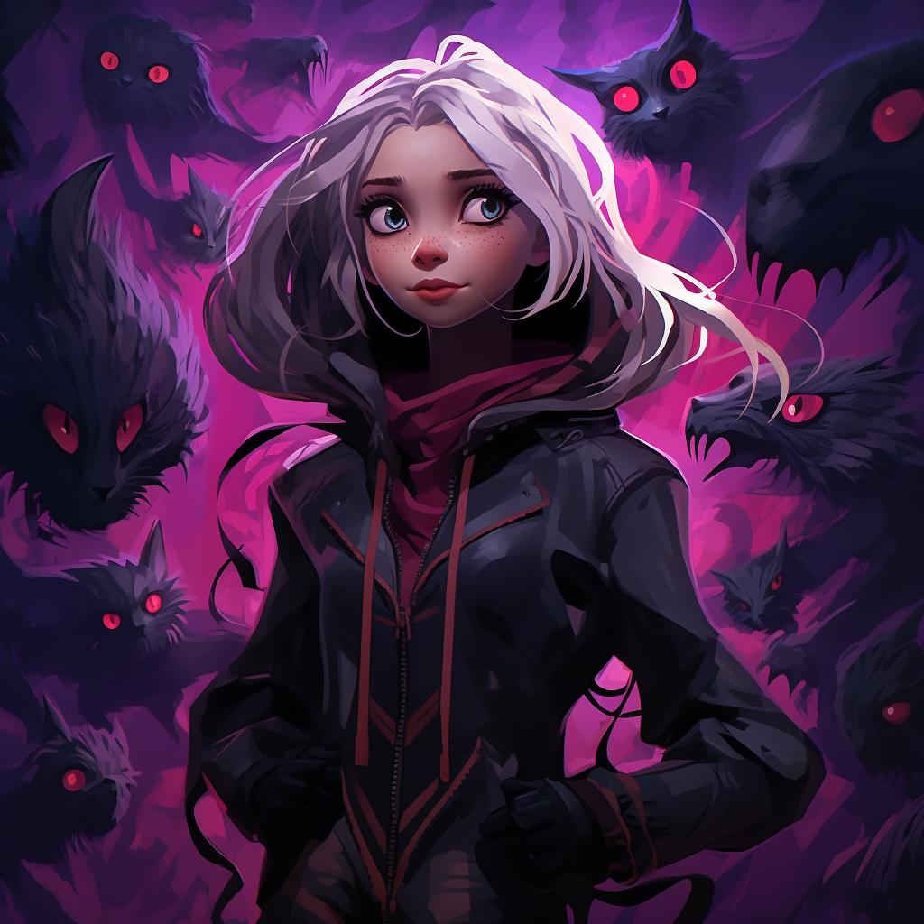 Jynx from Arcane: Into the Spiderverse