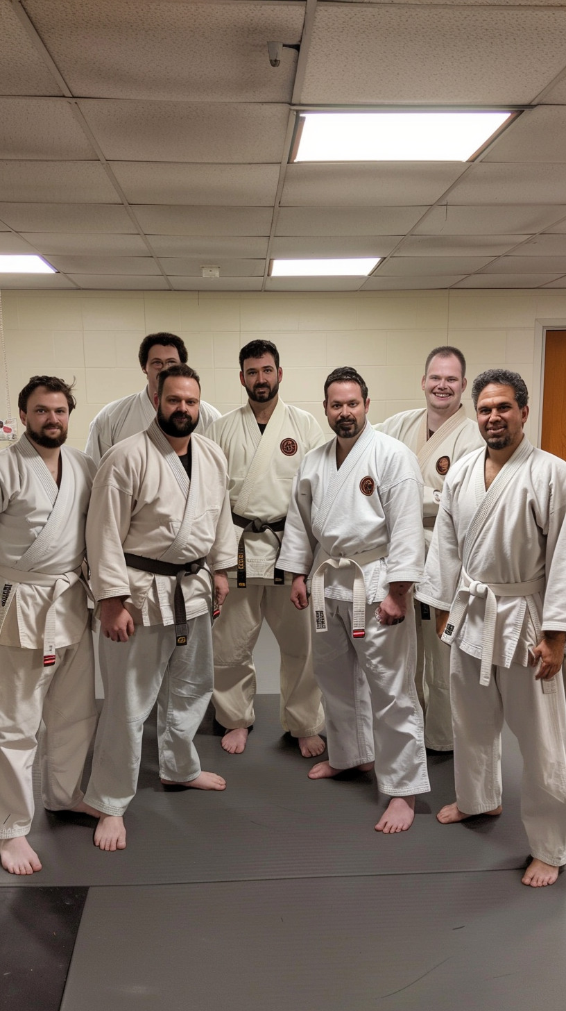 Karate Club Team Photo Dojo