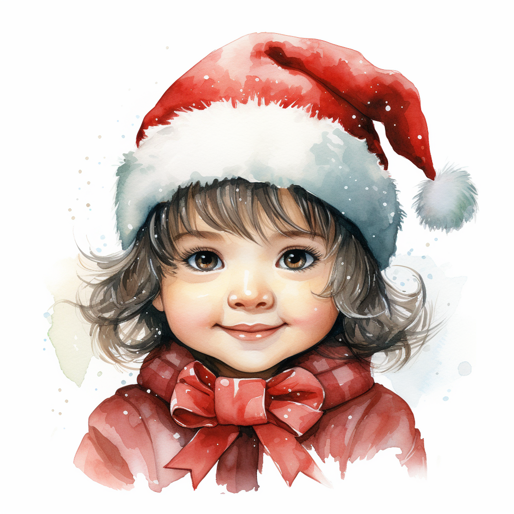 Adorable Kawaii Christmas Baby