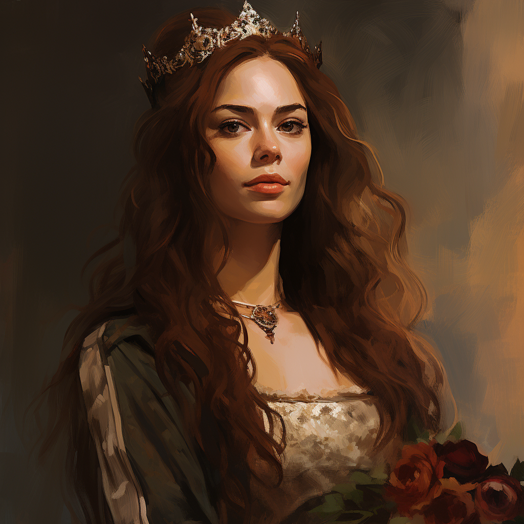 Kaya Scodelario as a young noblewoman