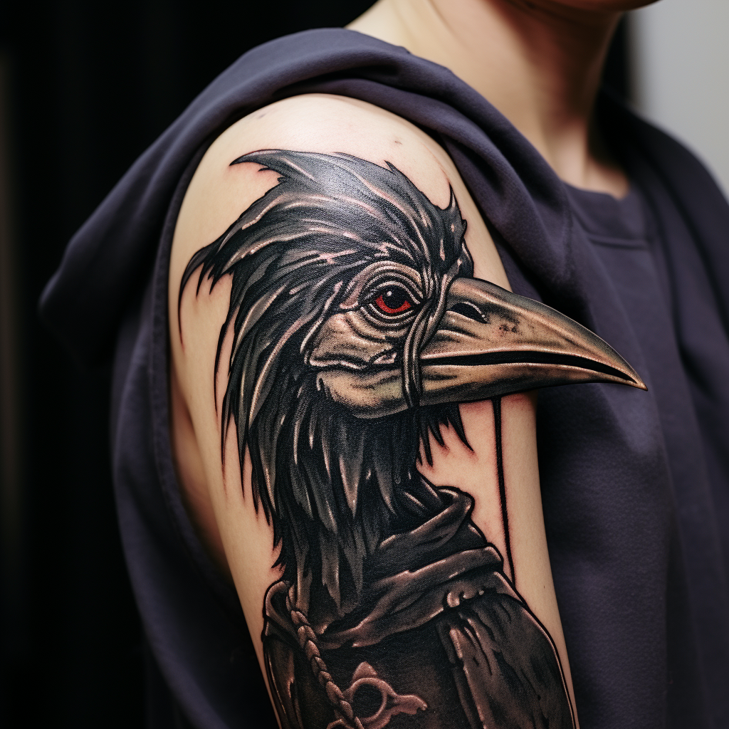 Kenku Classic Tattoo Design for D&D