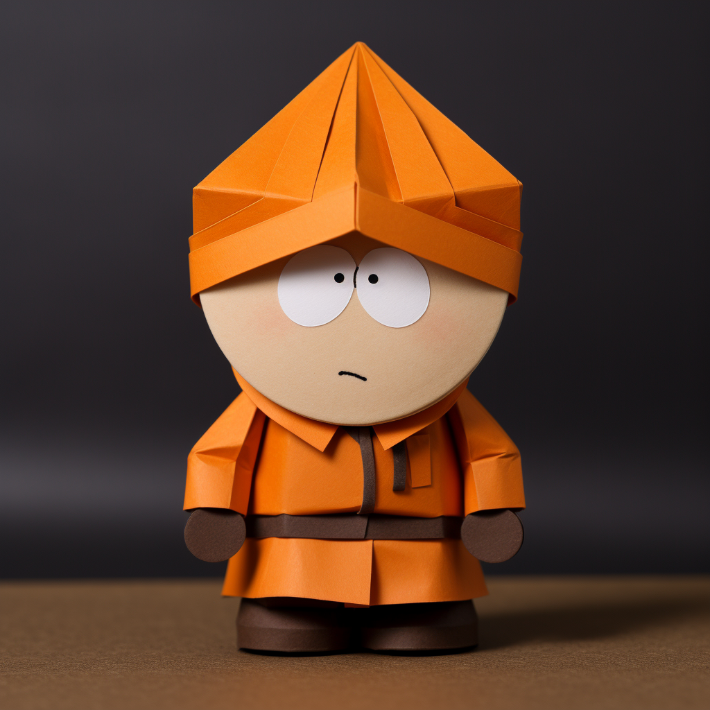 Kenny from South Park origami