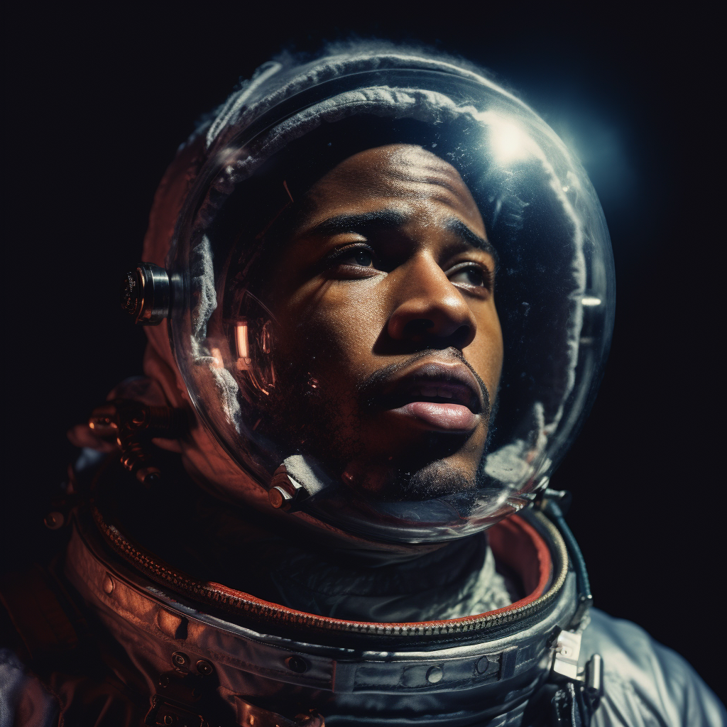 Kid Cudi on the Moon album cover