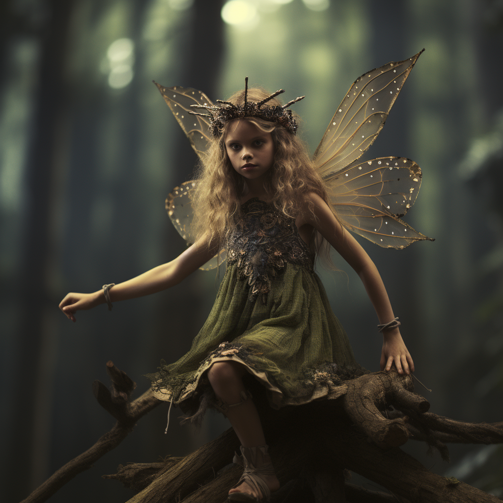 Kid Faerie on Branch