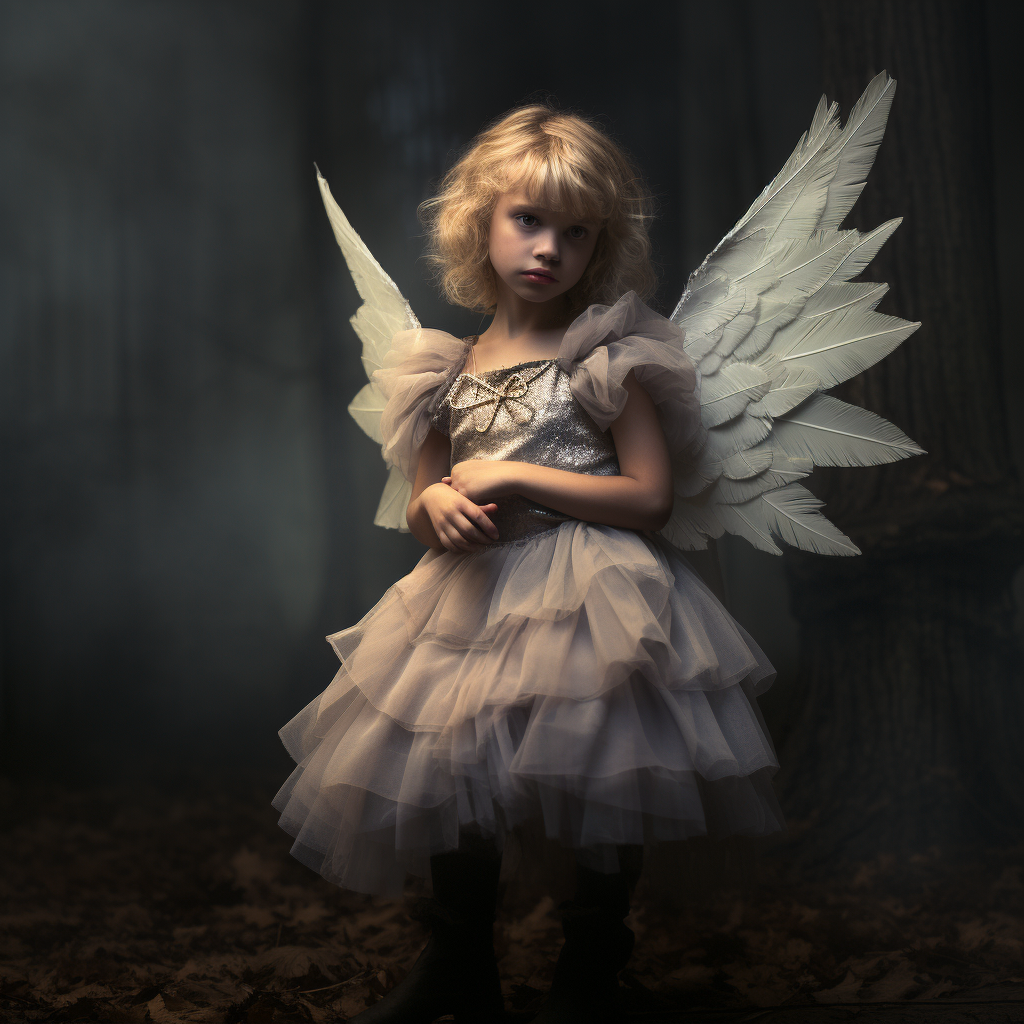 Kid Faerie Standing Marilyn Monroe Pose