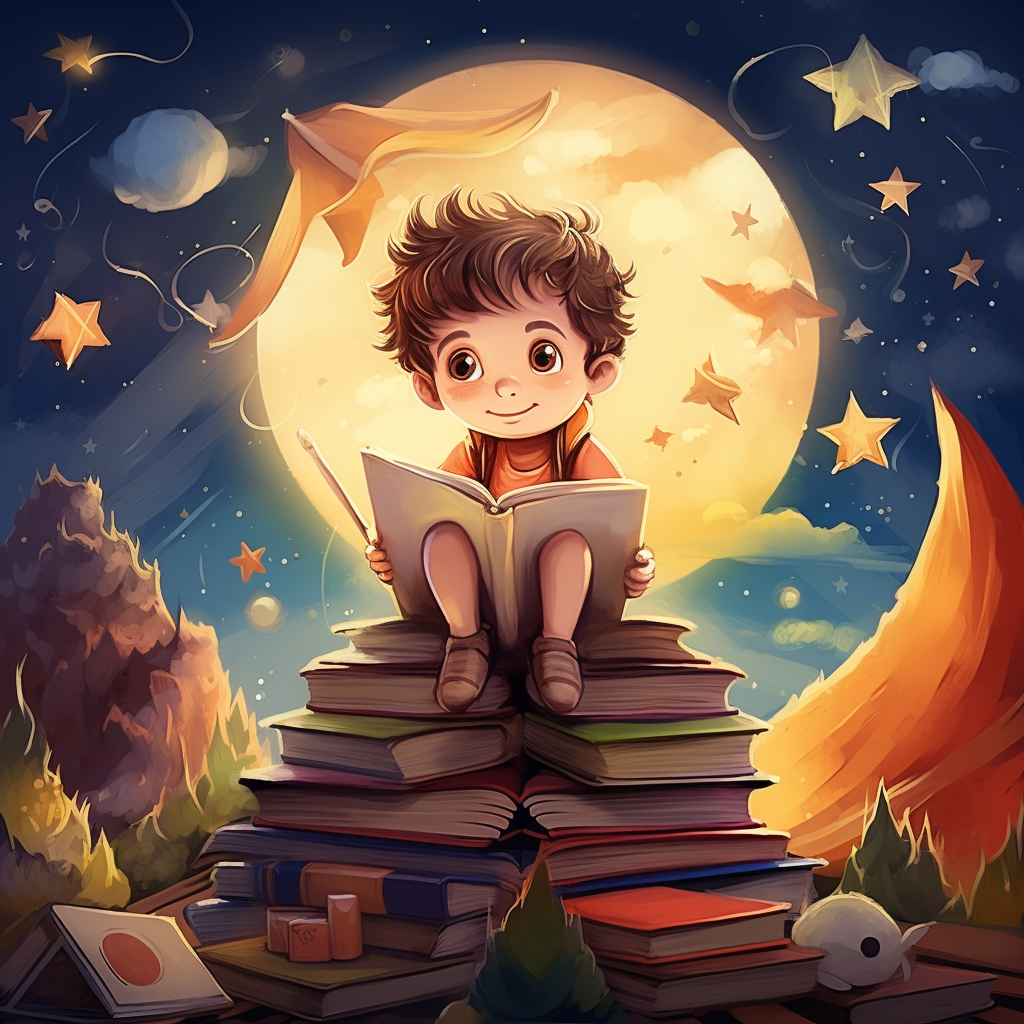 Colorful background for kids book