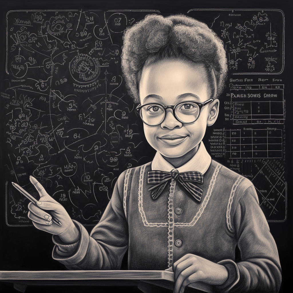 Shirley Ann Jackson at Chalkboard