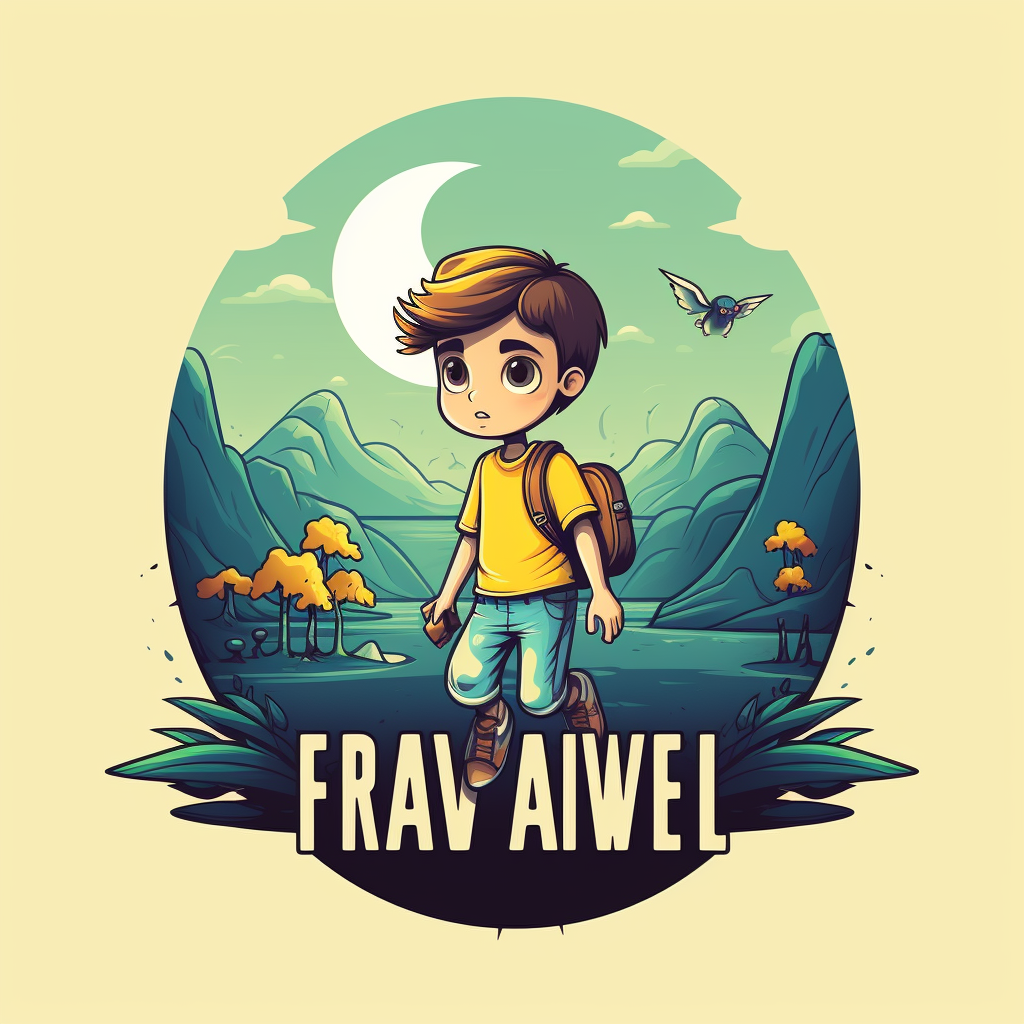 Logo for kids away from screen