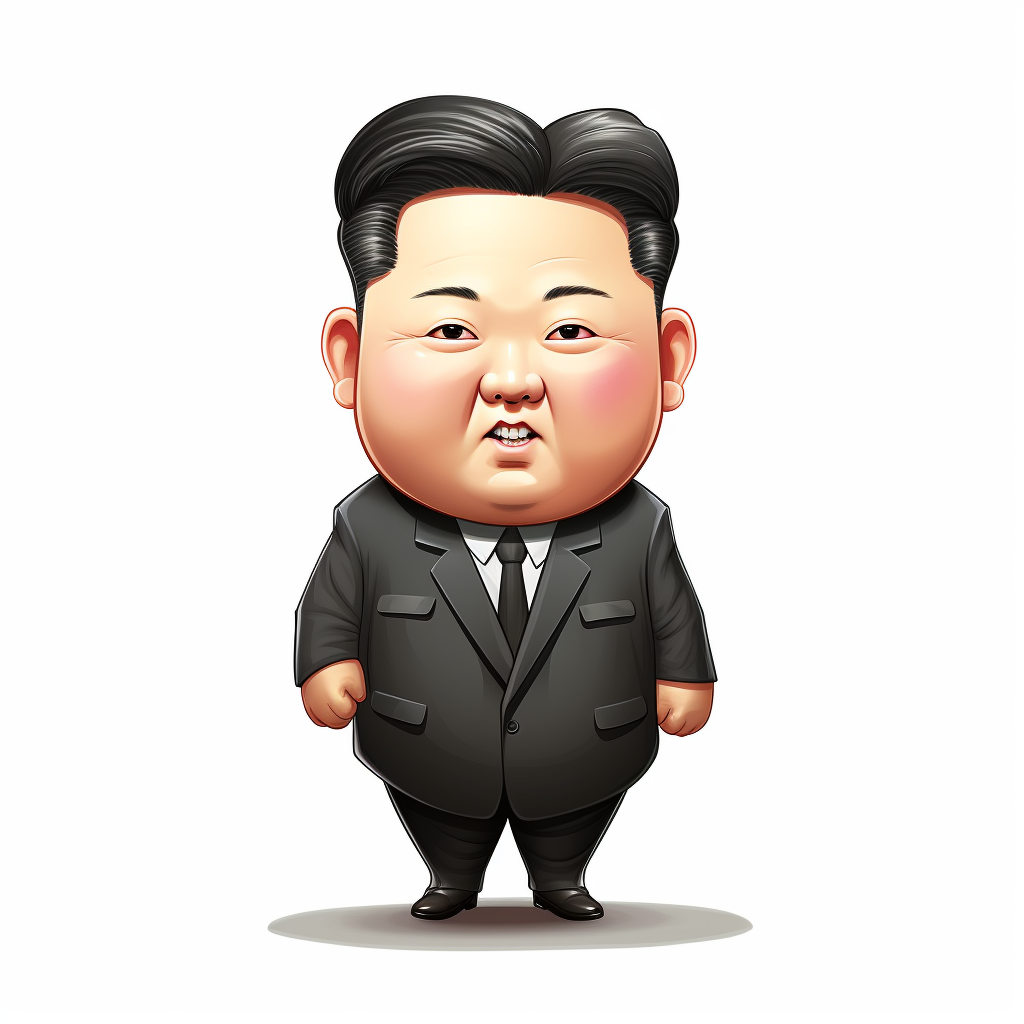 Kim Jong Un Cartoon Transparent