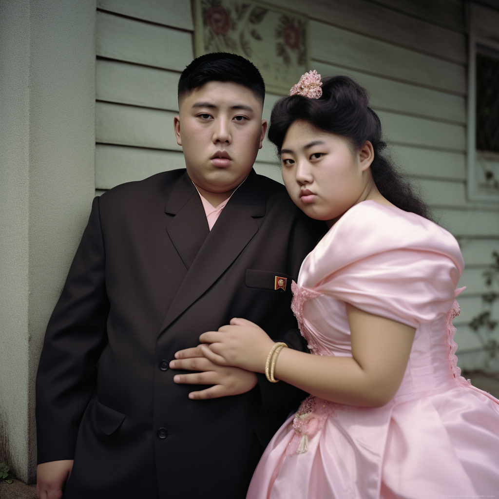 Kim Jong Un at senior prom