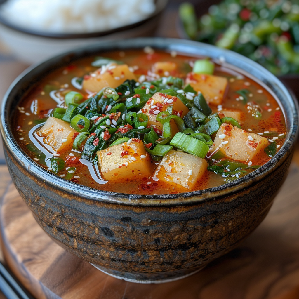 Kimchi Soup in AR Style