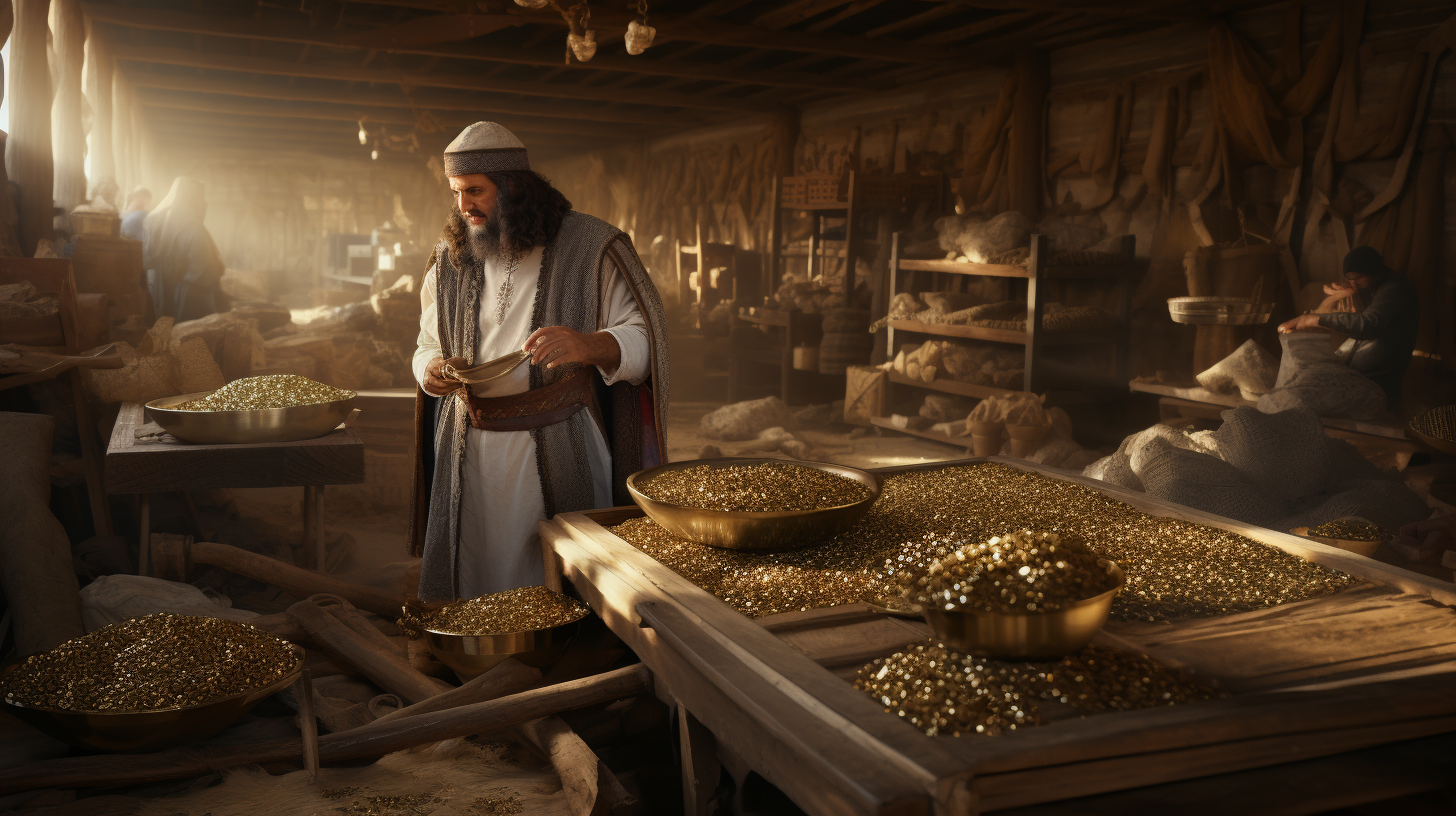 King Hezekiah's Treasures in Storehouses