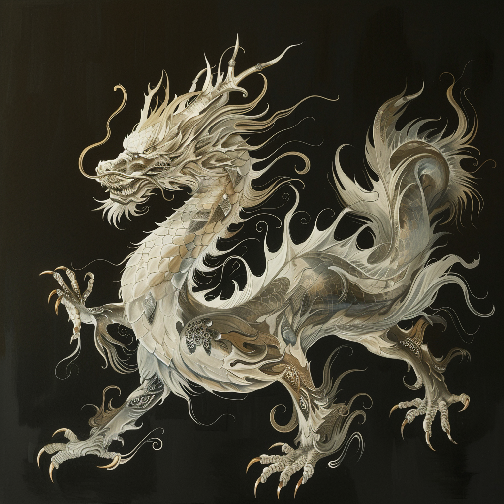 Kirin dragon mythical creature