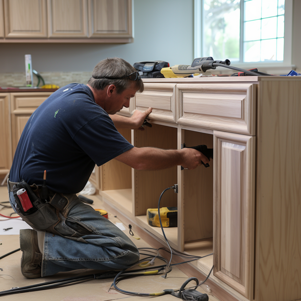 Professional kitchen cabinet installation services