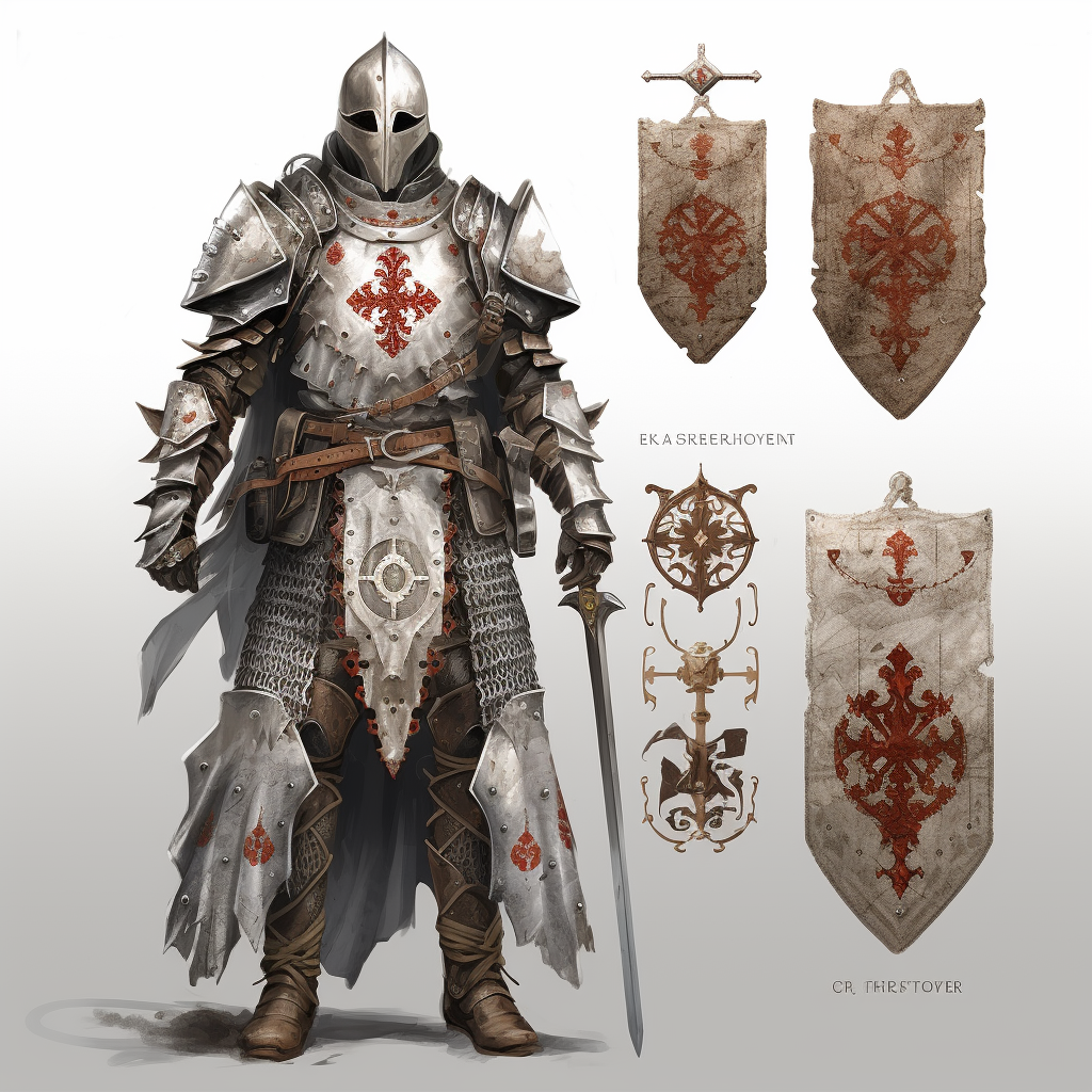 Knight in Fusion Armor with Cloak