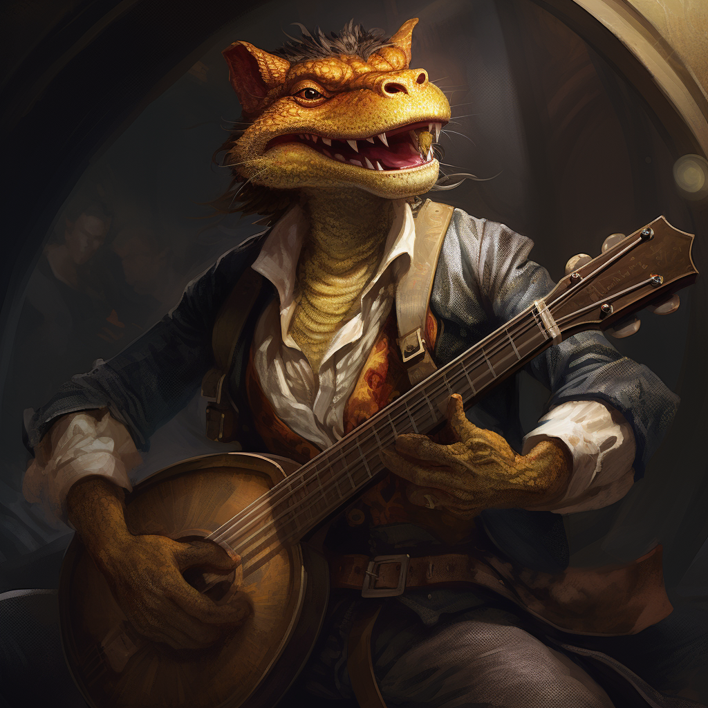 Kobold Bard in Half Plate