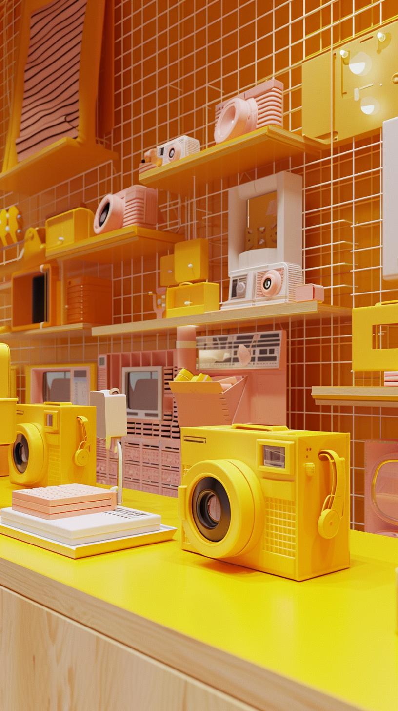 Retro Kodak Pop-Up Store Design