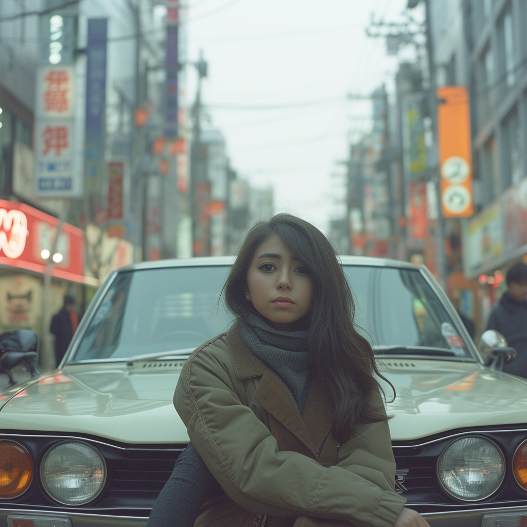 Kodak Ultramax 400 Film Photo of Nissan Skyline in Tokyo