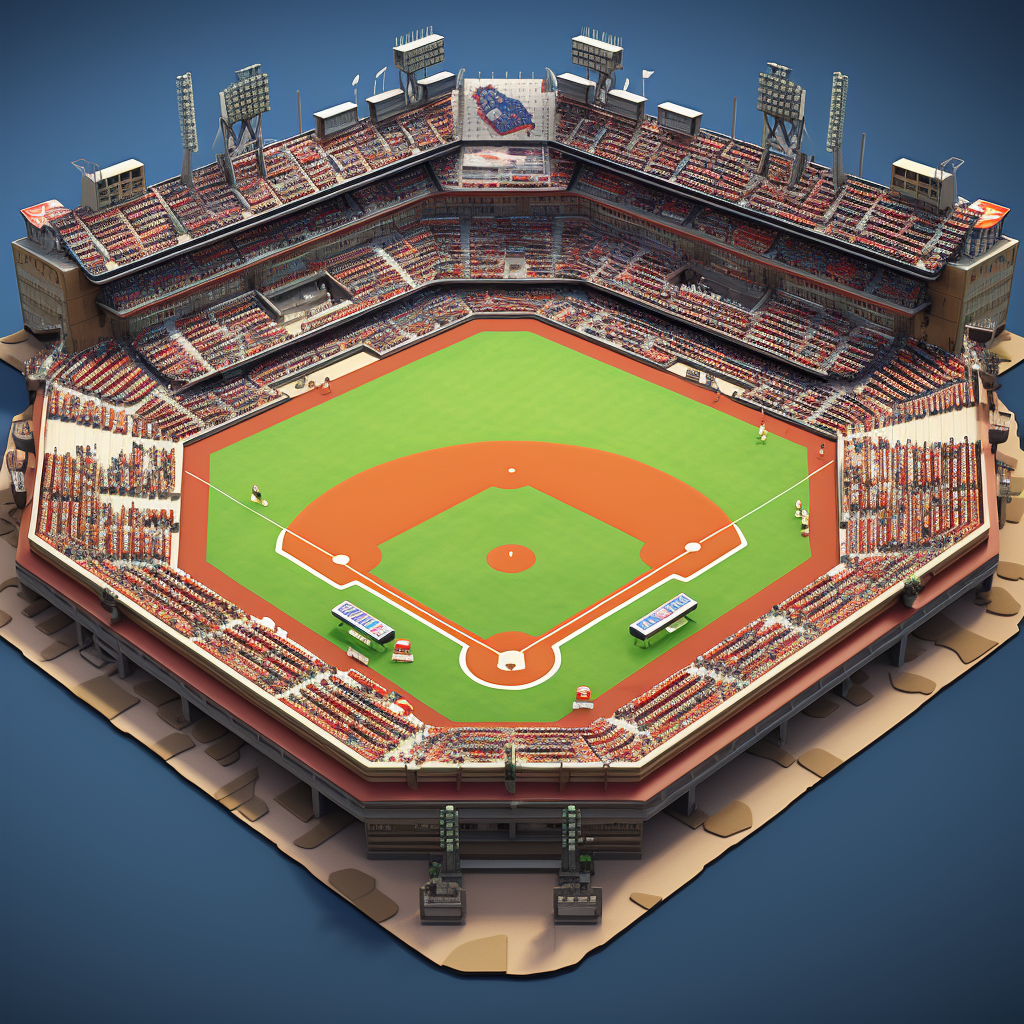 Konami Power Pros baseball field