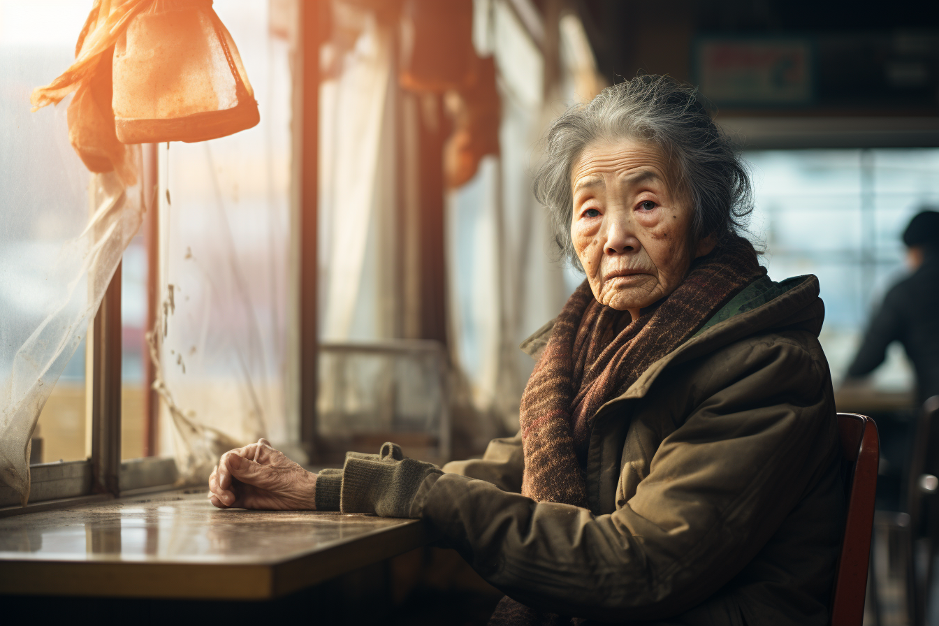 Korean seniors with dementia sharing memories