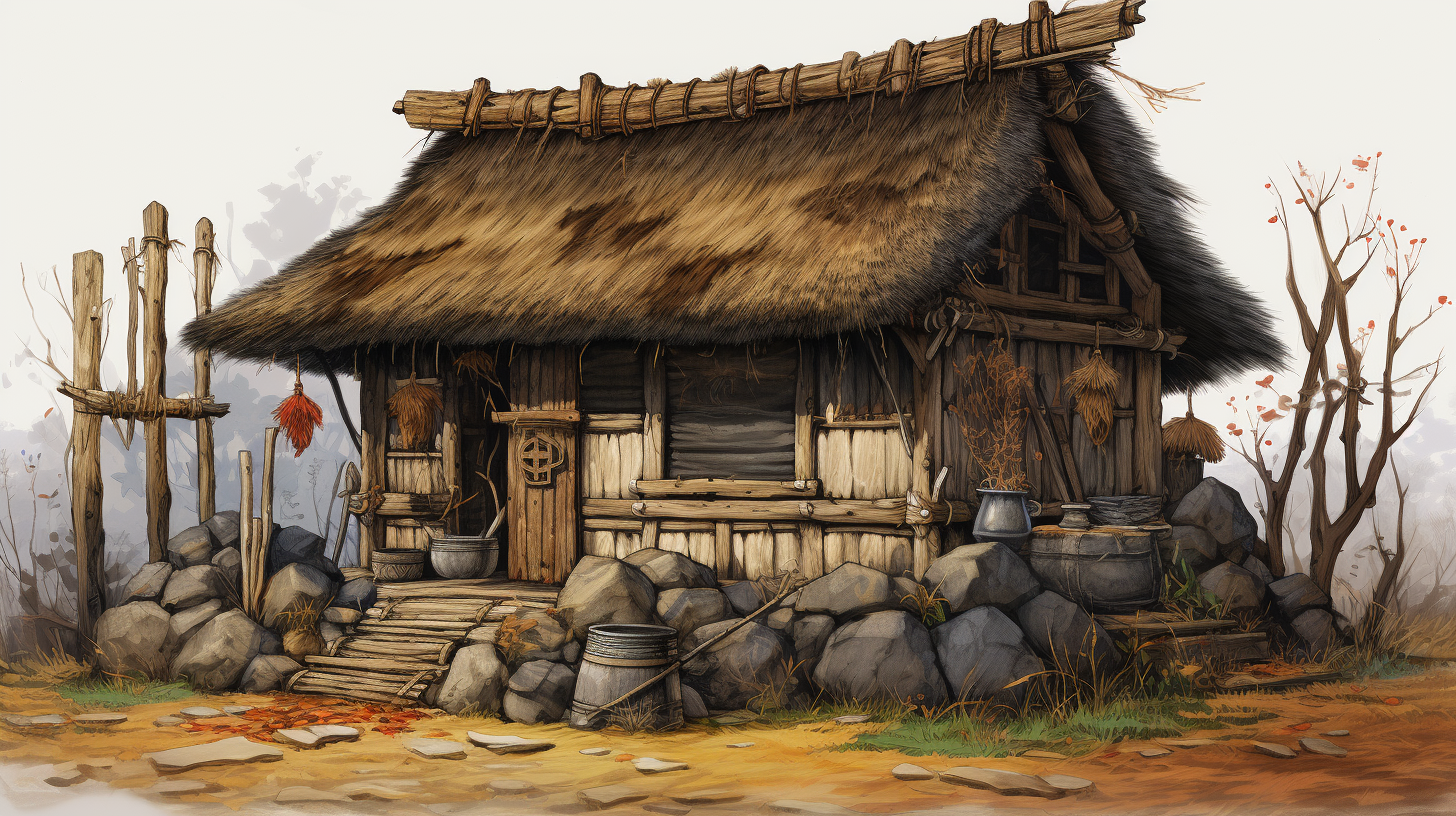 Korean shaman hut AR 16:9