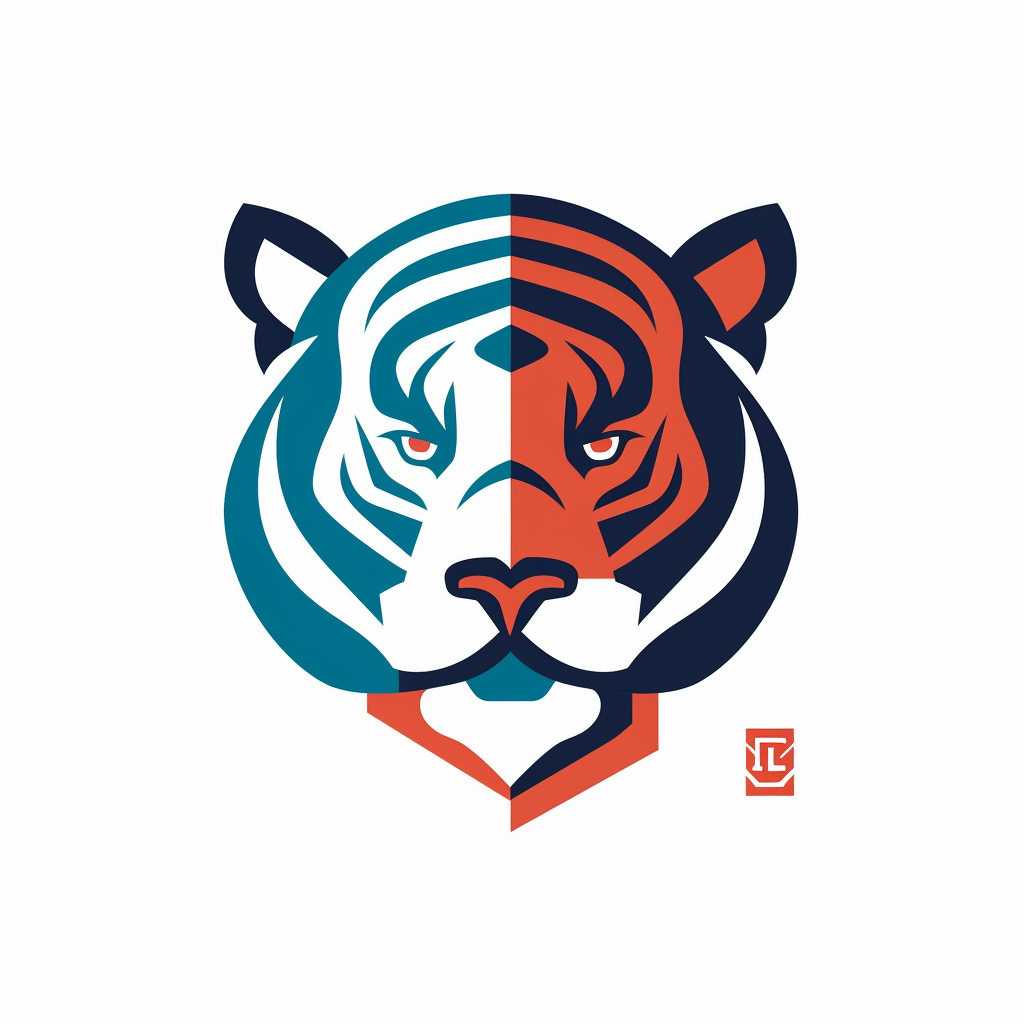 Logo for Korean Student Organization with Tiger