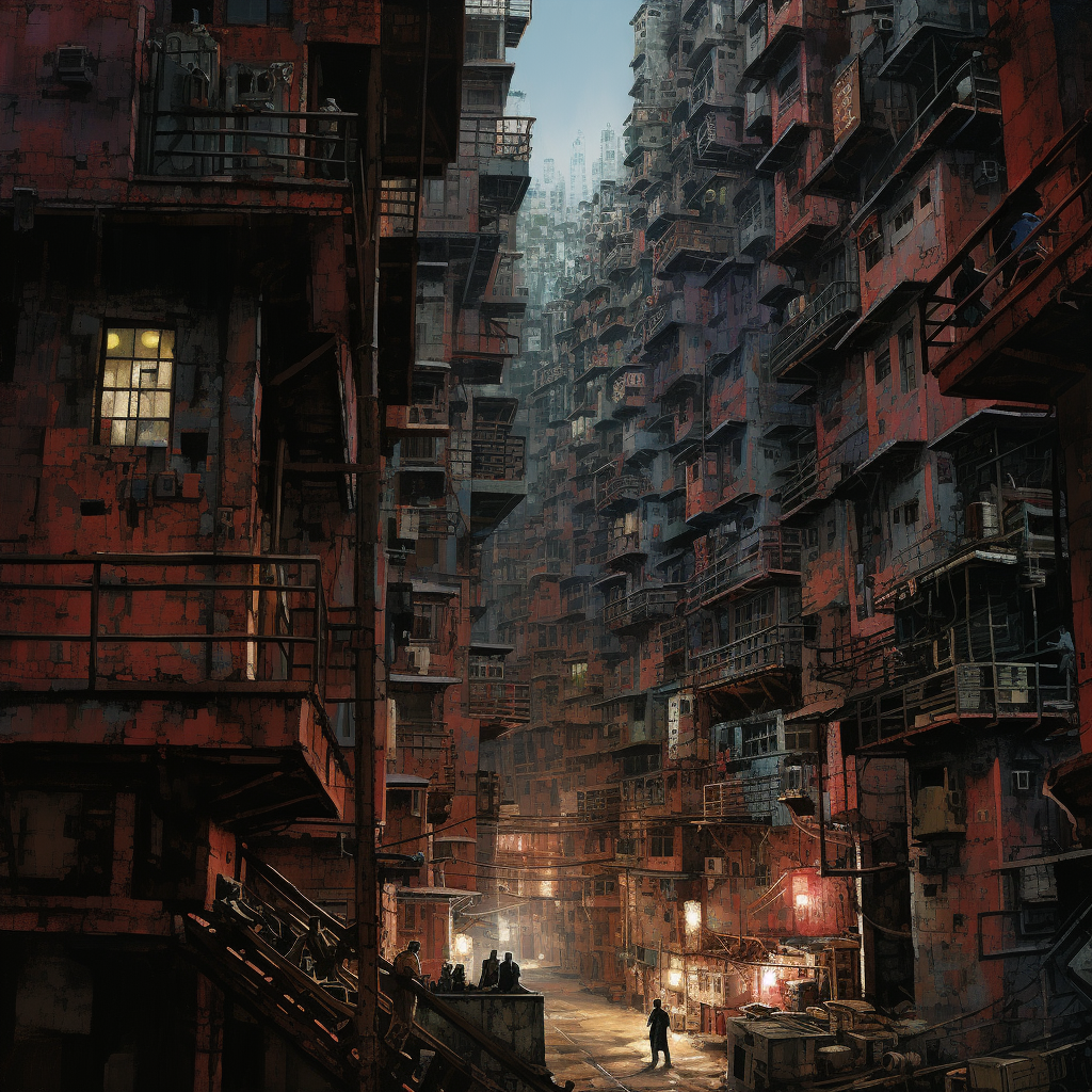 Historic Kowloon Walled City with Vibrant Culture