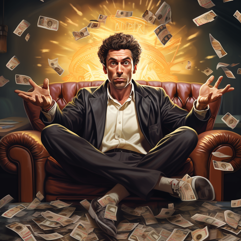 Kramer With Bitcoin and Cash