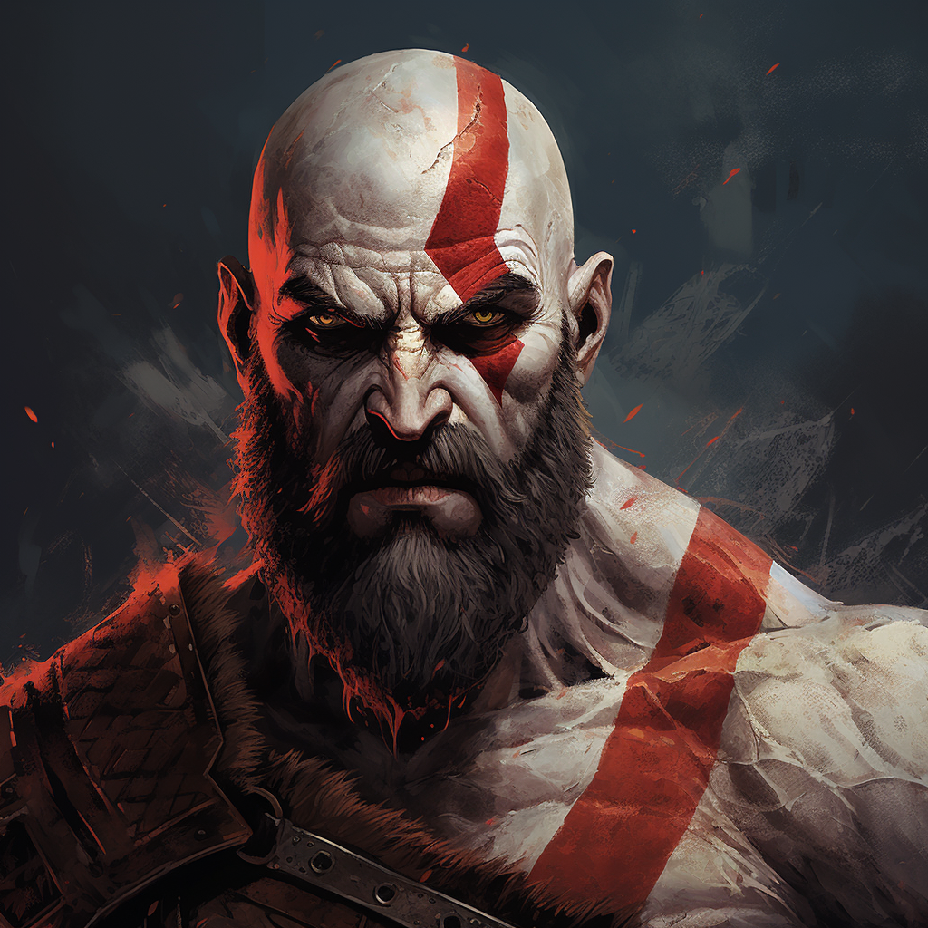 Kratos surreal concept art image