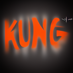 KUNG FU Dancing Club in Minimal Art Style