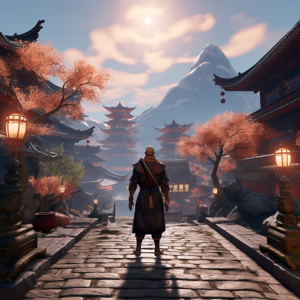 Screenshot of Kung Fu Master 2023 Remake