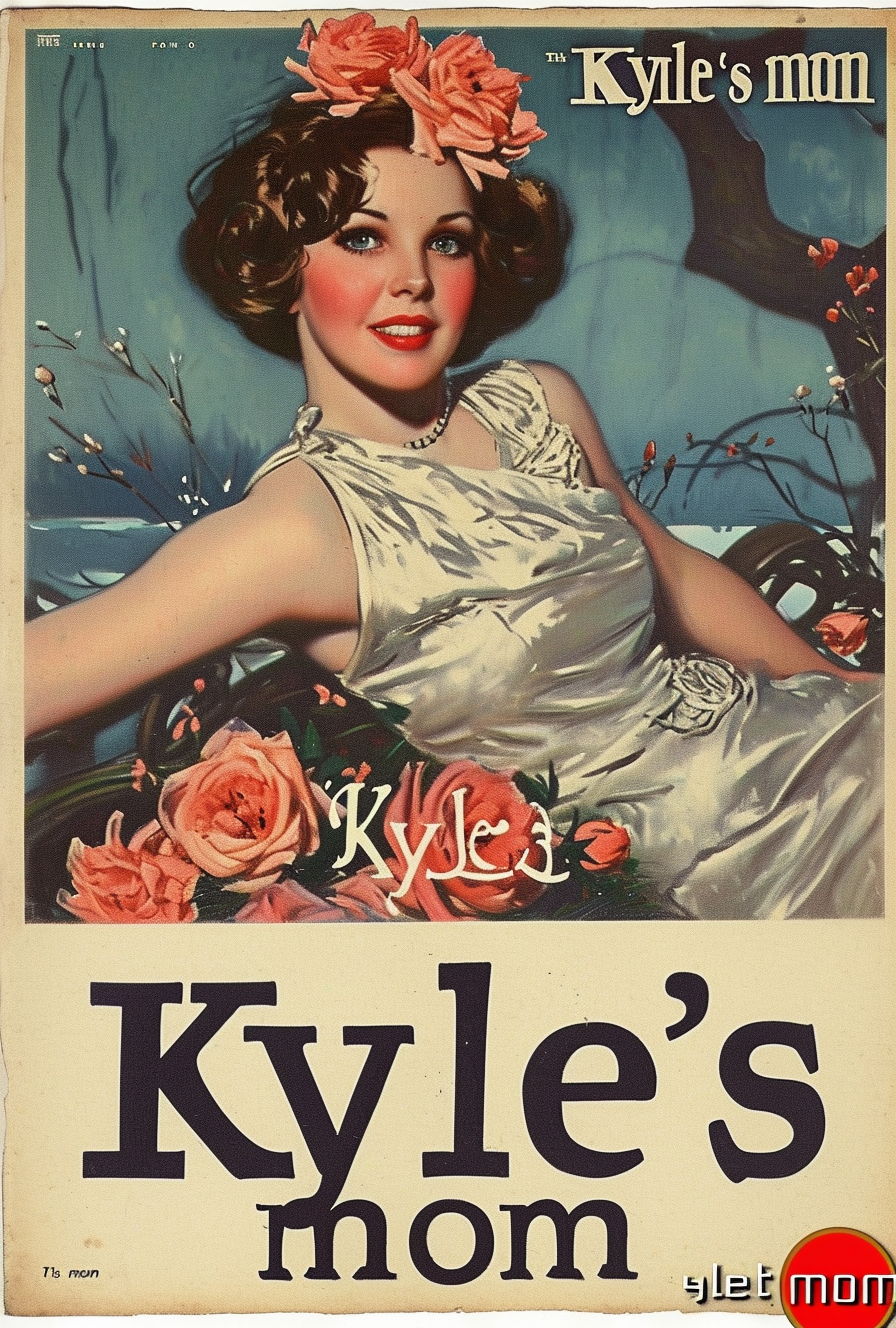 Vintage Kyle's Mom Poster