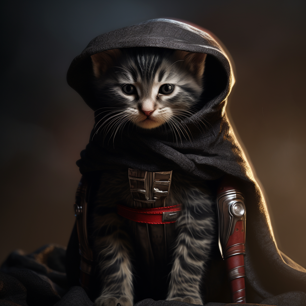 Kylo Ren as Kitten