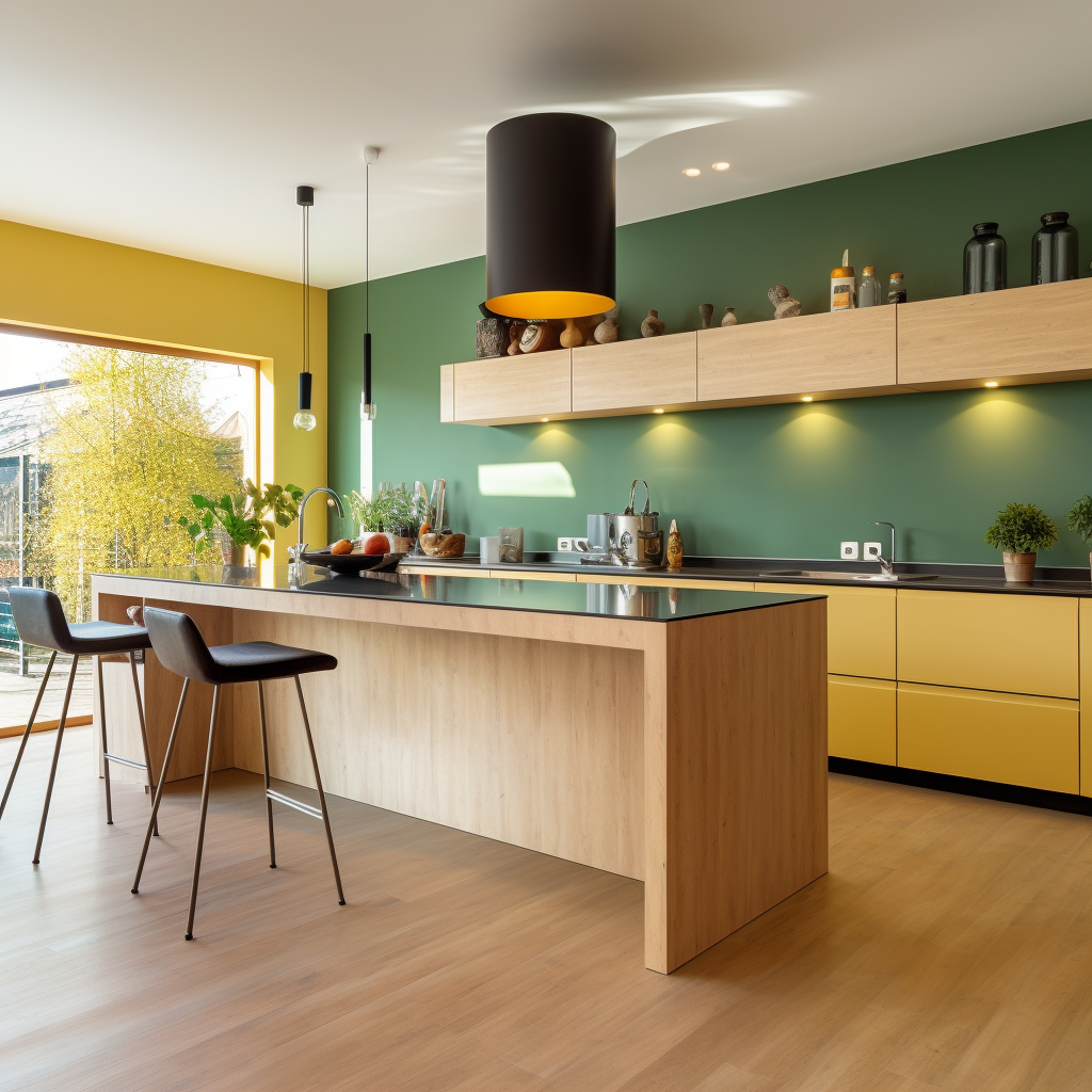 L Shape Kitchen Interior Design