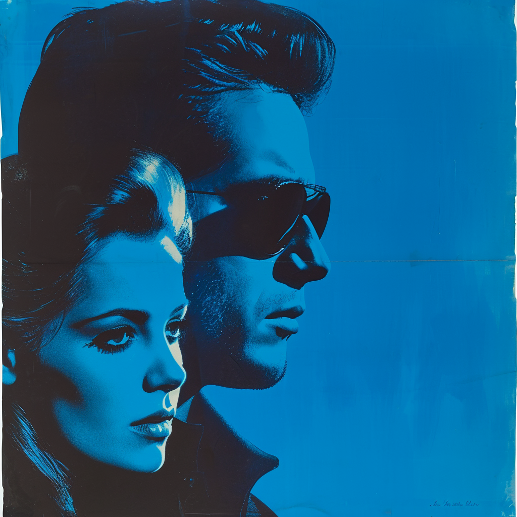 Blue Film Poster La Dolce Vita