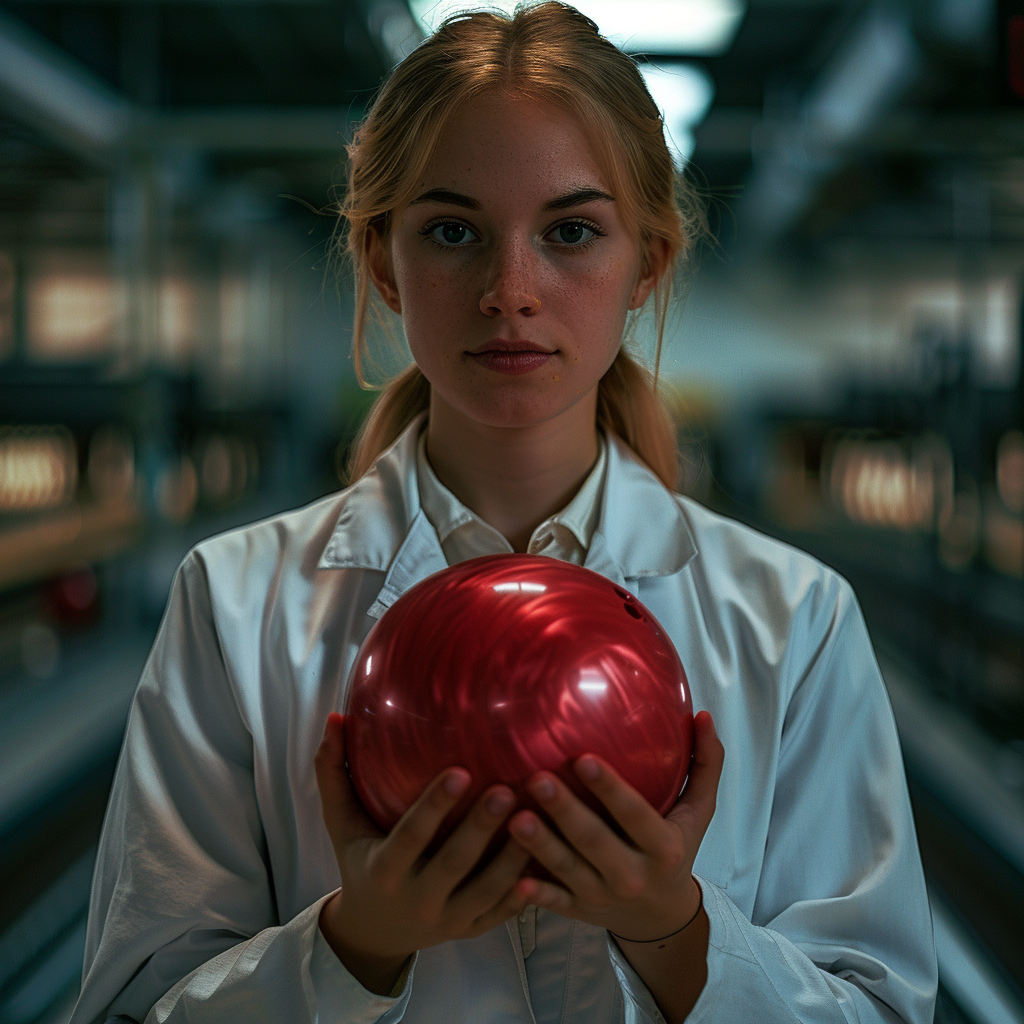 Lab Technician Bowling Ball