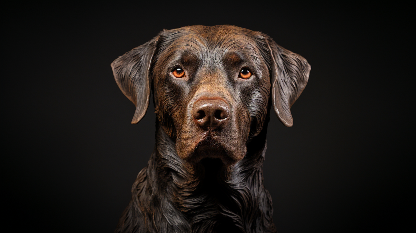 Labrador Retriever with detailed facial features