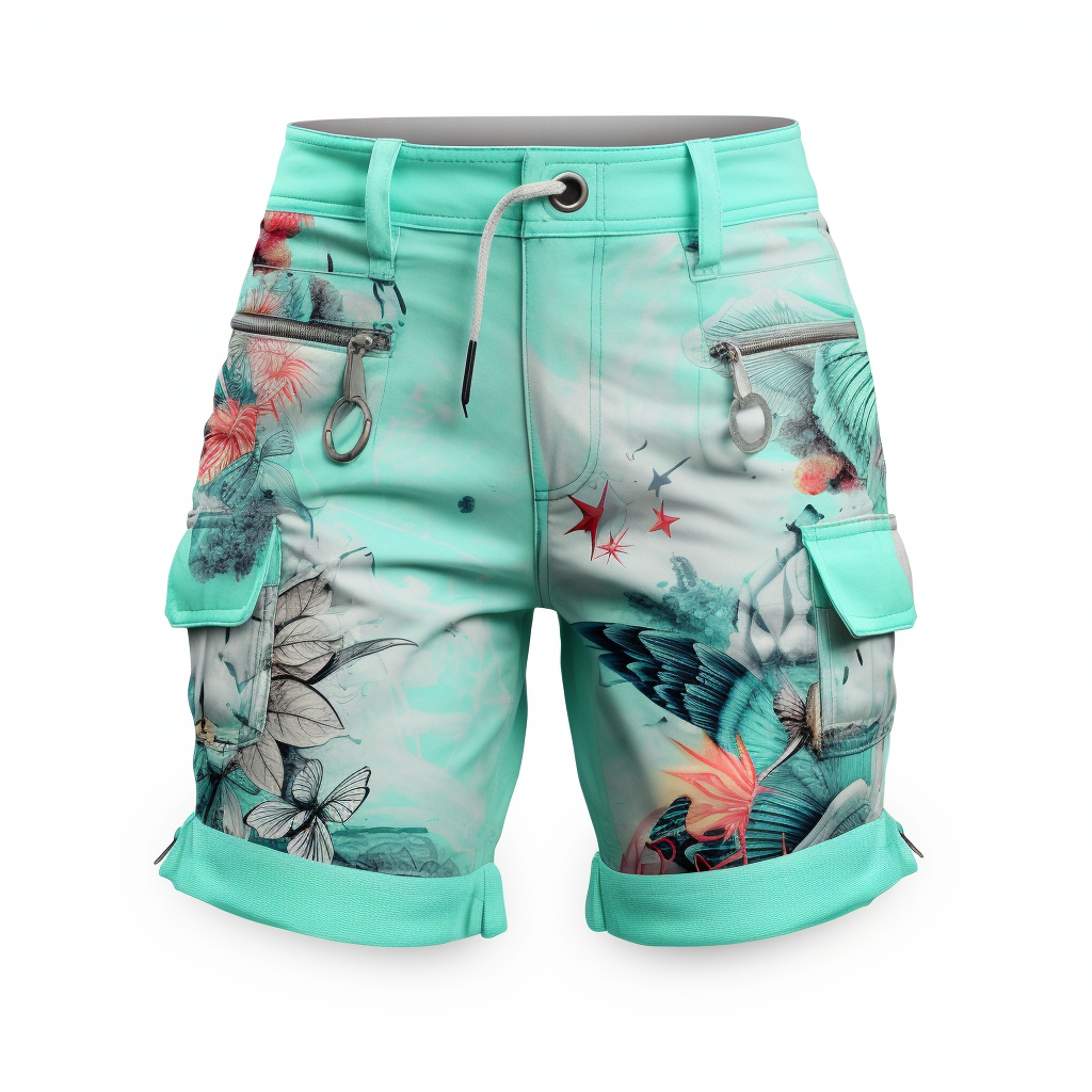 Stylish women's cargo shorts