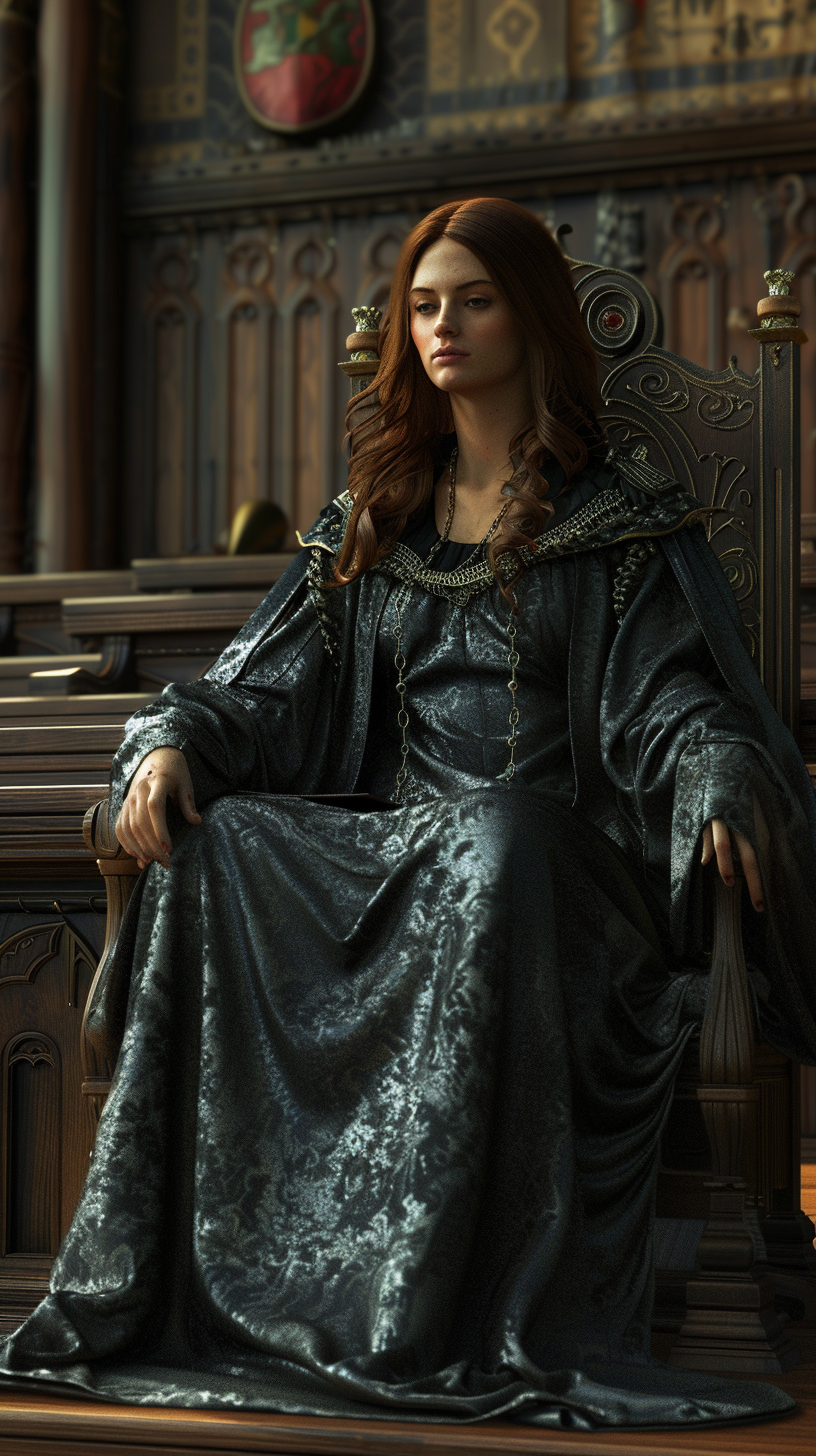 Lady Justiciar in Grey Robes