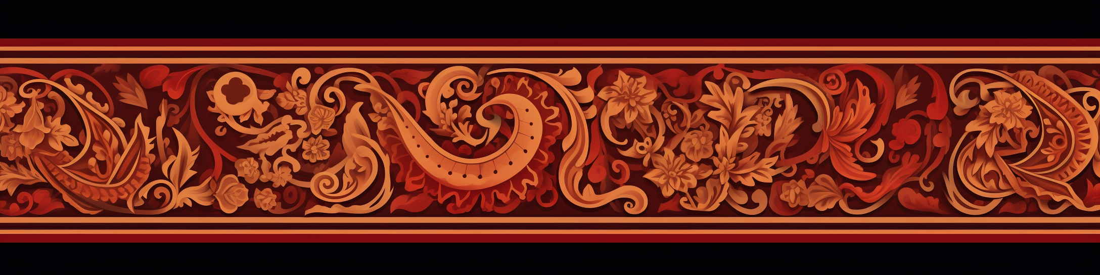 Beautiful Lai Thai Pattern Design