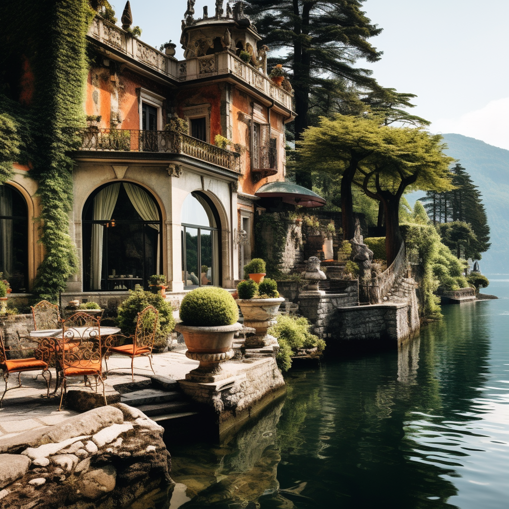 Charming house by the lake