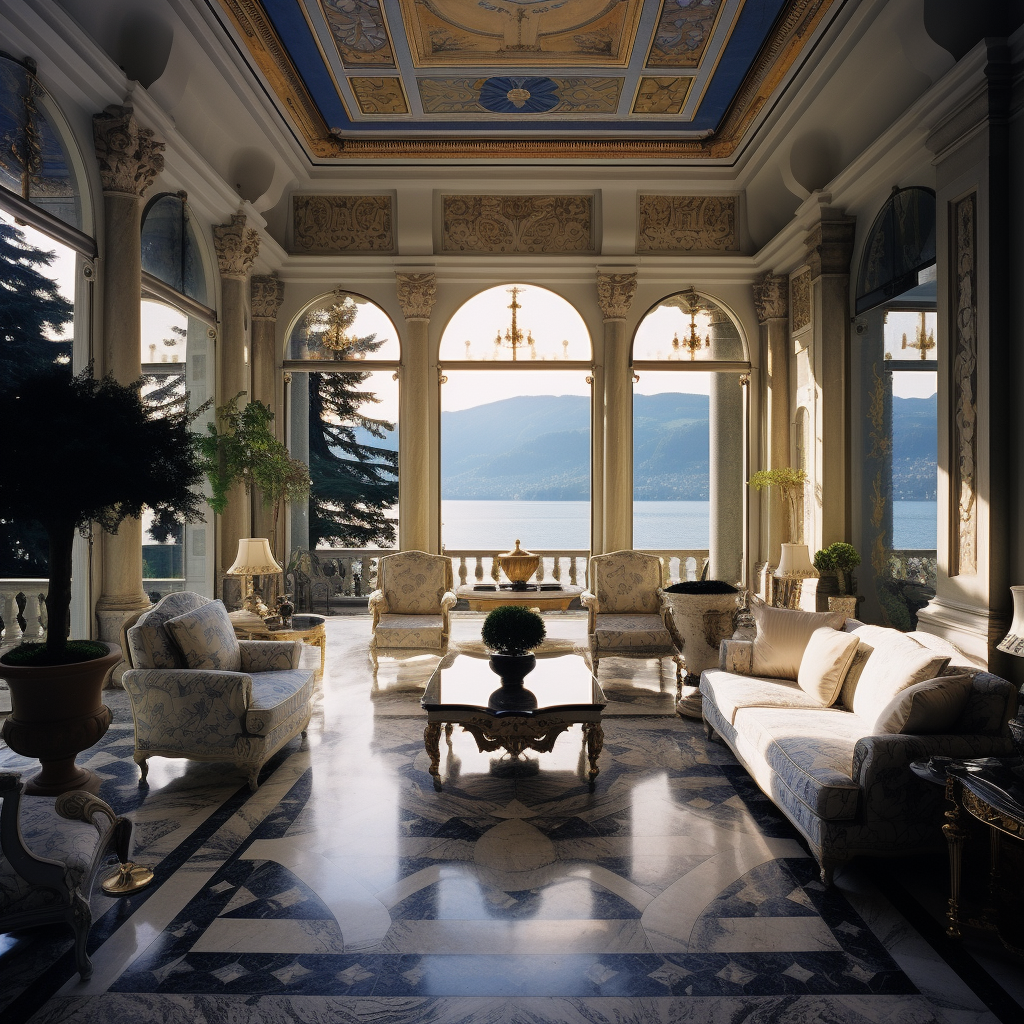 Luxurious Versace Living Room