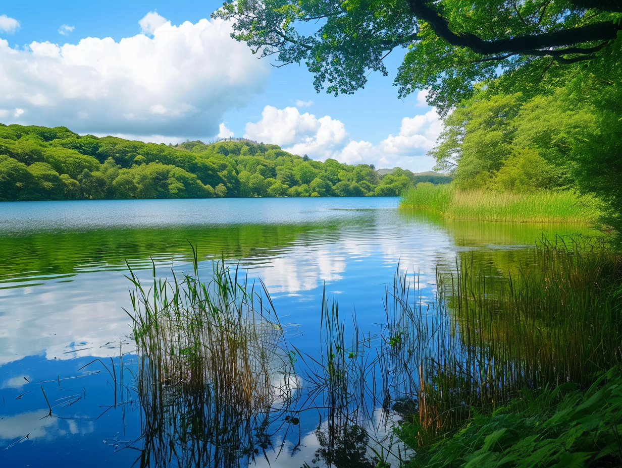 Lakeside Walk in Cavan, Ireland